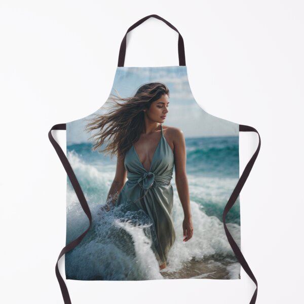 Item preview, Woman Waves of Summer Beach designed and sold by Vorin Arts.