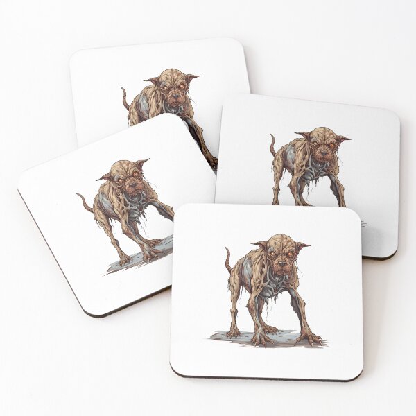 Item preview, Halloween Scary Zombie Dog: Unleash the Undead designed and sold by hamishby.
