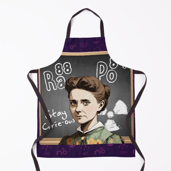 Item preview, Marie Curie | Stay Curie-ous | Women in STEM designed and sold by NerdyWerks.