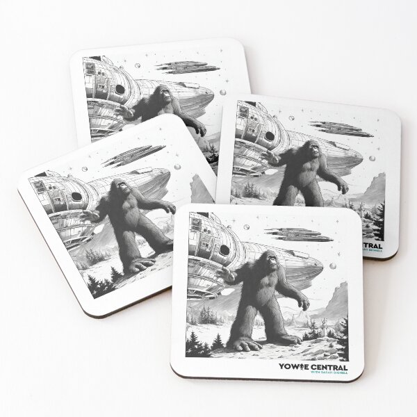 Item preview, Bigfoot and UFO designed and sold by yowie-central.
