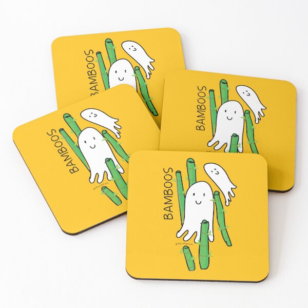 Item preview, Bamboos ghost pun halloween designed and sold by fluffyfamcraft.