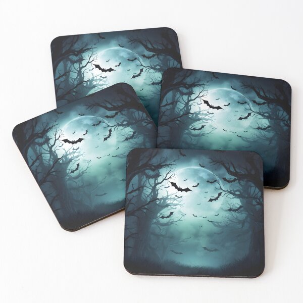 Item preview, Bats Haunted Halloween Nights Frightfully Stylish October's Glow designed and sold by NLTees.