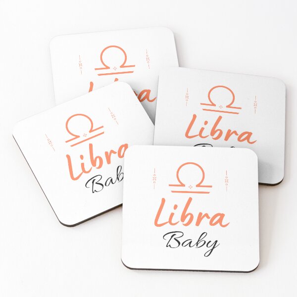 Item preview, Libra Baby Libra Symbol Astrology White designed and sold by Moe-Hagag.