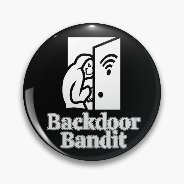 Item preview, Backdoor Bandit: A Hacker/Red Team Design (White w/ Text) designed and sold by McNerdic.