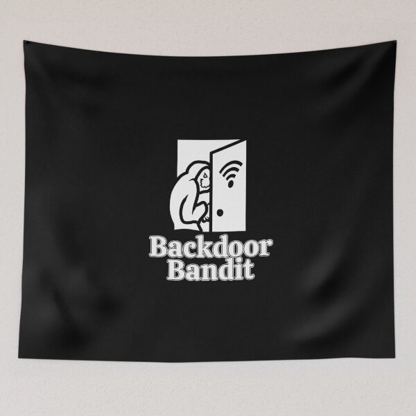 Item preview, Backdoor Bandit: A Hacker/Red Team Design (White w/ Text) designed and sold by McNerdic.