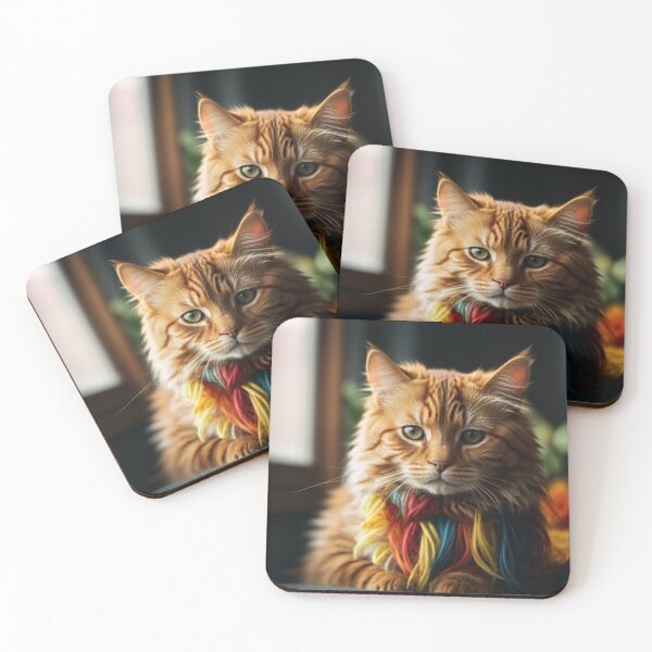 Item preview, Colourful Cat designed and sold by Vorin Arts.