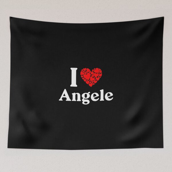 Item preview, Angele Heart - I Love Angele designed and sold by MiraclePitts.