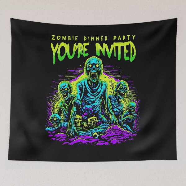 Item preview, You're Invited to Zombie Dinner Party designed and sold by Sammi7angel.