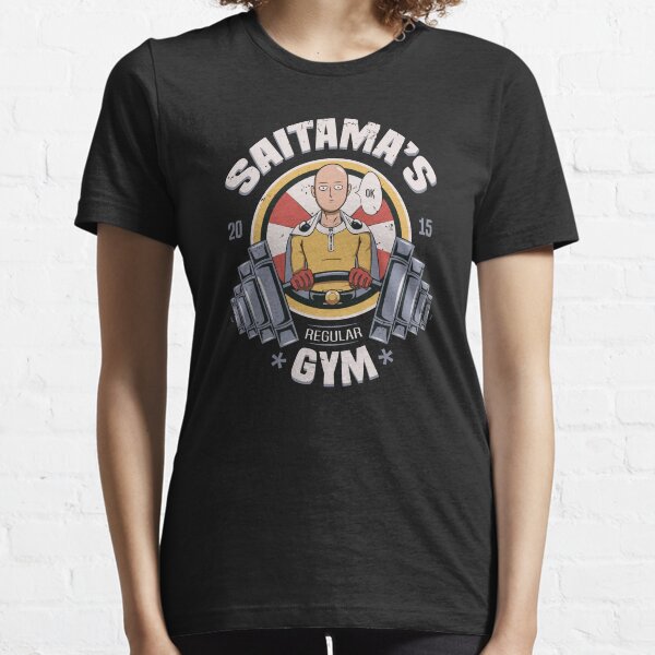 One Punch Man Anime T-shirt - Saitama's Gym