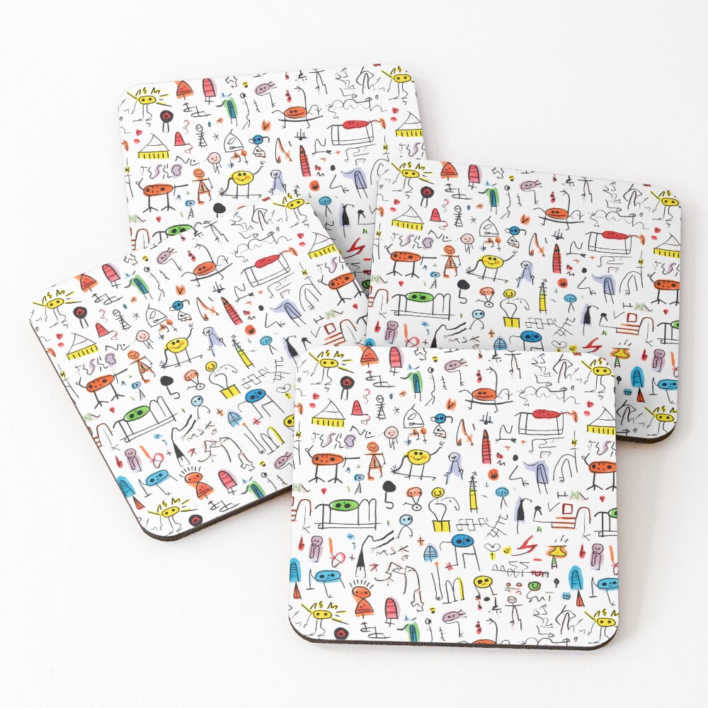 Item preview, Coasters (Set of 4) designed and sold by OOSDesigns.