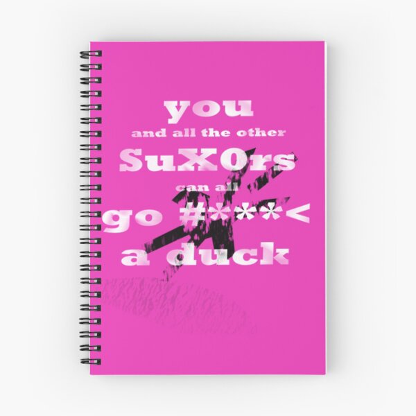 Item preview, Suxors FCK a duck designed and sold by CrazyWonderful.