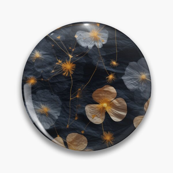 Item preview, Celestial Pressed flowers on Linen designed and sold by PetalsPawsPrint.