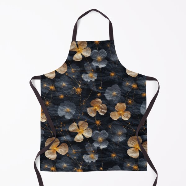 Item preview, Celestial Pressed flowers on Linen designed and sold by PetalsPawsPrint.
