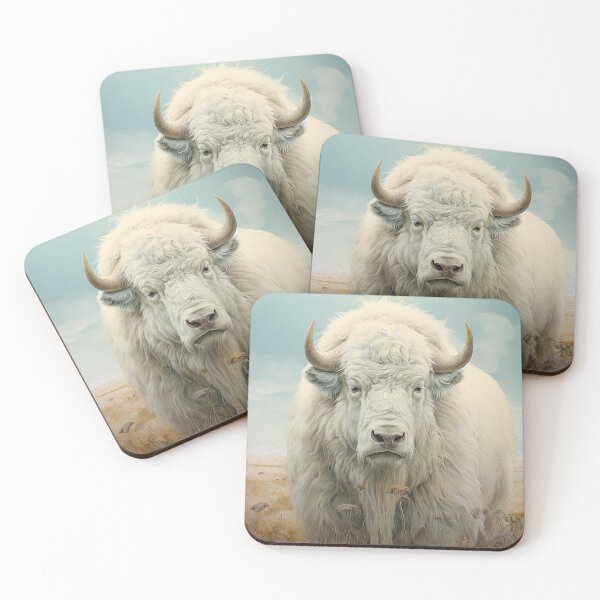 Item preview, Majestic White Buffalo designed and sold by Elisabeth Lucas.