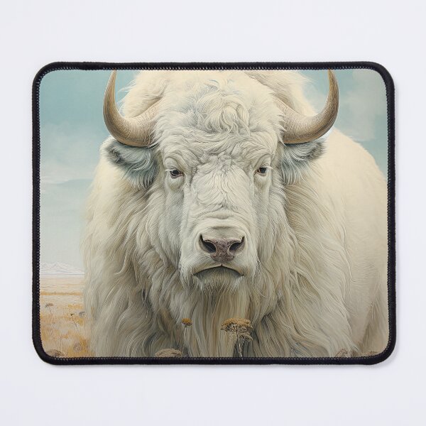 Item preview, Majestic White Buffalo designed and sold by Elisabeth Lucas.