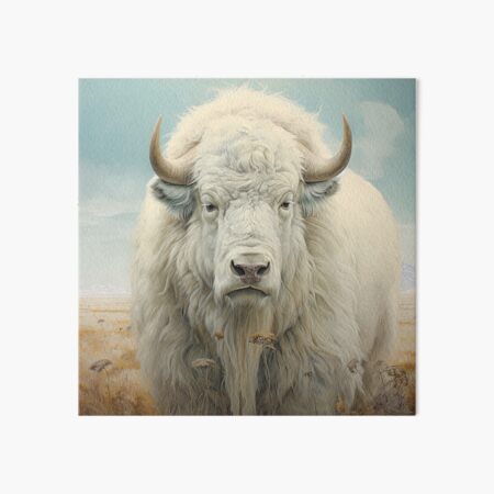 Item preview, Majestic White Buffalo designed and sold by Elisabeth Lucas.