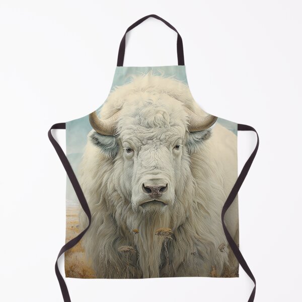 Item preview, Majestic White Buffalo designed and sold by Elisabeth Lucas.