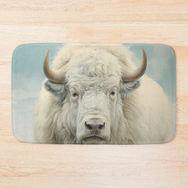 Item preview, Majestic White Buffalo designed and sold by Elisabeth Lucas.