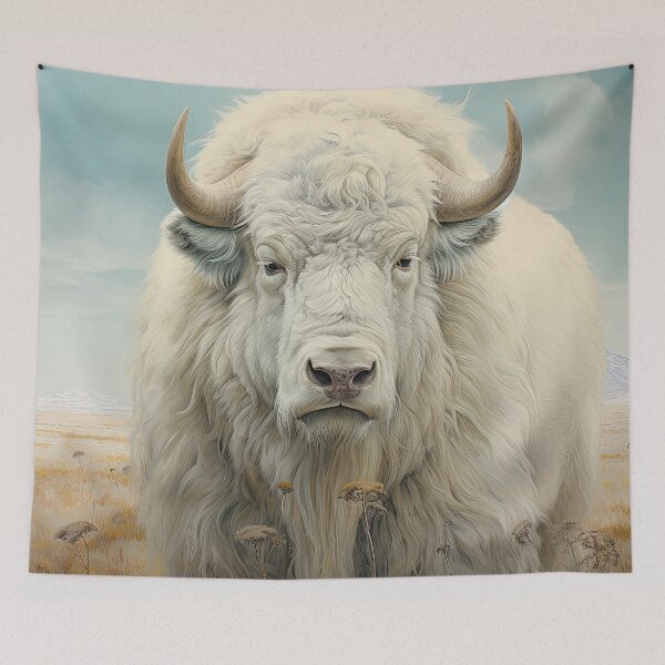 Item preview, Majestic White Buffalo designed and sold by Elisabeth Lucas.