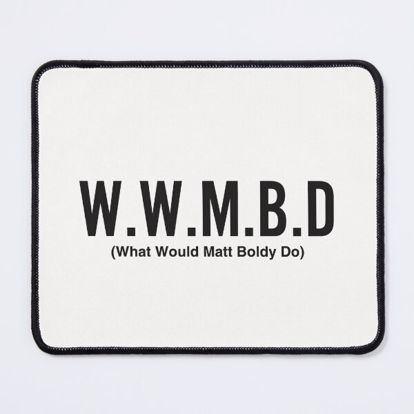 Item preview, W.W.M.B.D (What Would Matt Boldy Do) designed and sold by feahgangter.