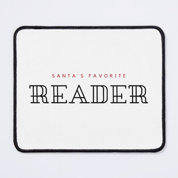 Item preview, Santa's Favorite Reader designed and sold by LiteraryInk.