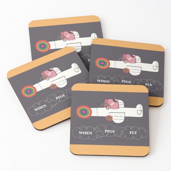 Item preview, When pigs Fly designed and sold by ThundRDownunder.
