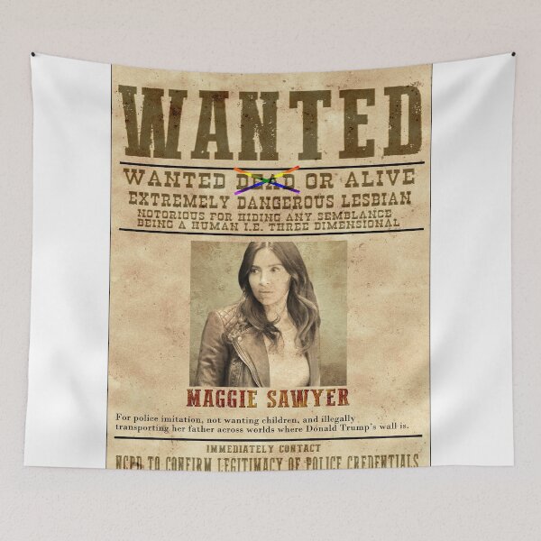 Item preview, Maggie Sawyer - Wanted Dead or Alive designed and sold by Nicola Choi.