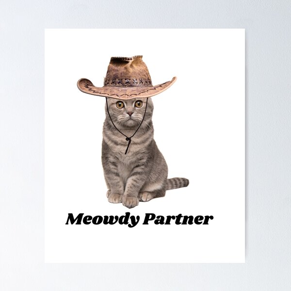 Item preview, Cowboy Cat designed and sold by Claire’s Colorful Creations .