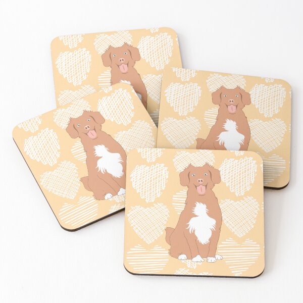 Item preview, Love Nova Scotia Duck Tolling Retriever Toller 3 designed and sold by Lulupainting.