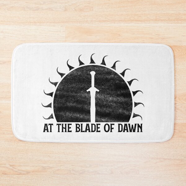Item preview, At the Blade of Dawn (Black): Fantasy Design designed and sold by McNerdic.