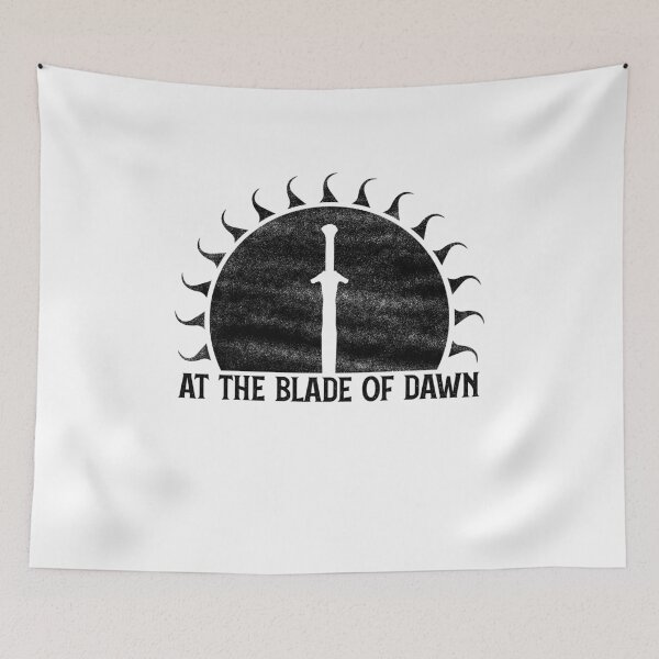 Item preview, At the Blade of Dawn (Black): Fantasy Design designed and sold by McNerdic.