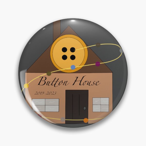 Item preview, BBC Ghosts Button House 2019-2023  designed and sold by ArdorMeraki.