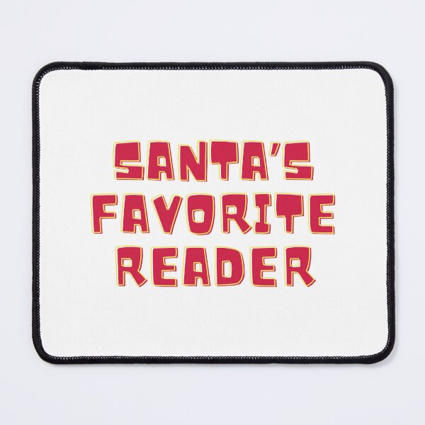 Item preview, Santa's Favorite Reader designed and sold by LiteraryInk.