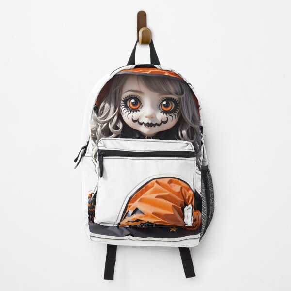 Item preview, Halloween Pumpkin Witch Girl - T-Shirt designed and sold by PrintyArts.