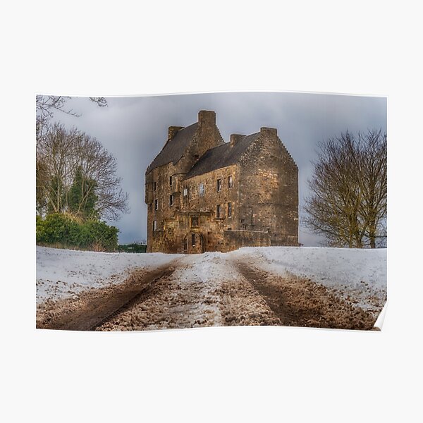 Midhope Castle (aka Lallybroch), West Lothian Poster
