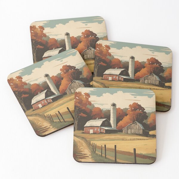Item preview, Vintage Farmhouse Barn Poster designed and sold by galactify.