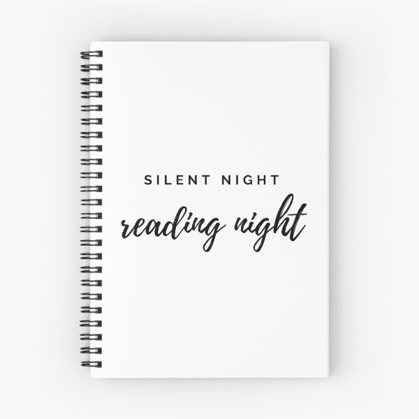 Item preview, Silent night, reading night designed and sold by LiteraryInk.