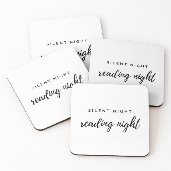 Item preview, Silent night, reading night designed and sold by LiteraryInk.