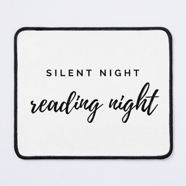 Item preview, Silent night, reading night designed and sold by LiteraryInk.