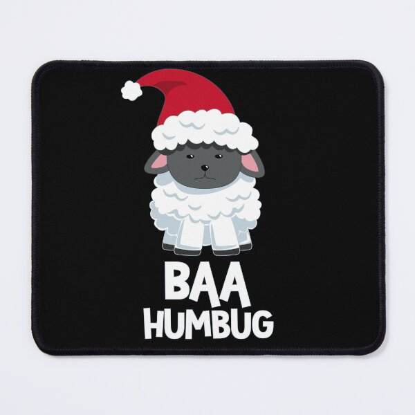 Item preview, Baa Humbug Grumpy Holiday Sheep designed and sold by Stacy Mitchell.