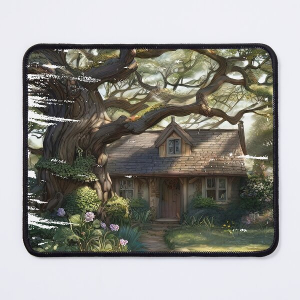 Item preview, A shady house that was pleasant to live in in my past designed and sold by Natcharee.