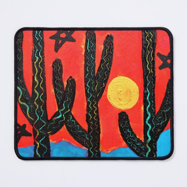 Item preview, Dancing Saguaros designed and sold by Mad World Art Ltd. Co..