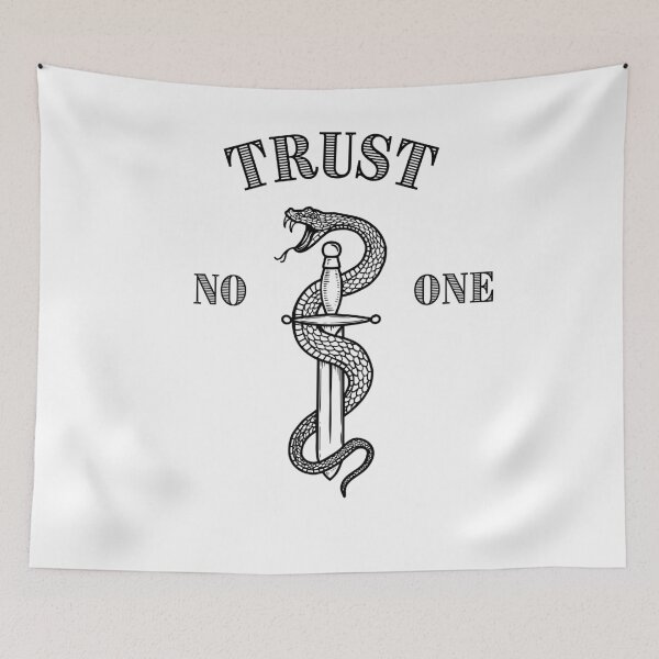 Item preview, Trust no one designed and sold by pol255.