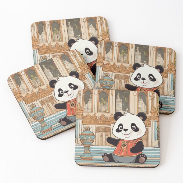 Item preview, Cute Panda in Palace designed and sold by Pawradise.