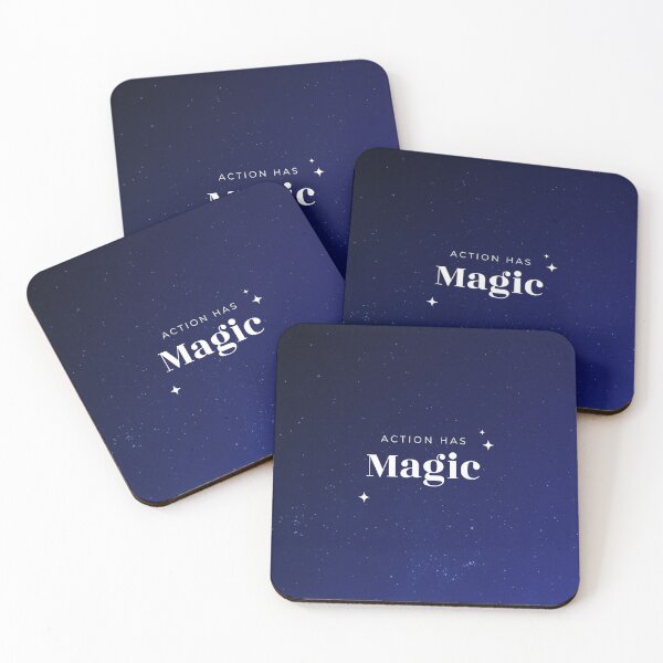 Item preview, ACTION HAS MAGIC - Starry night sky designed and sold by MyThemesDesign.