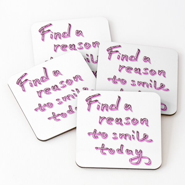 Item preview, Find a reason to smile today designed and sold by pinkyfish1010.