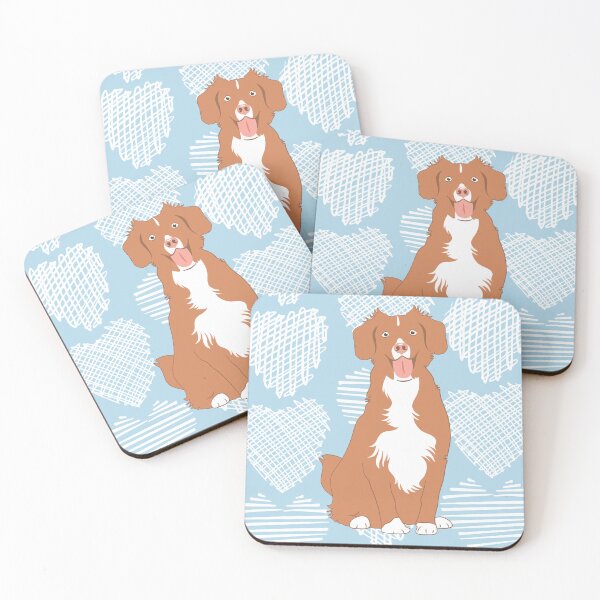 Item preview, Love Nova Scotia Duck Tolling Retriever Toller 5 designed and sold by Lulupainting.