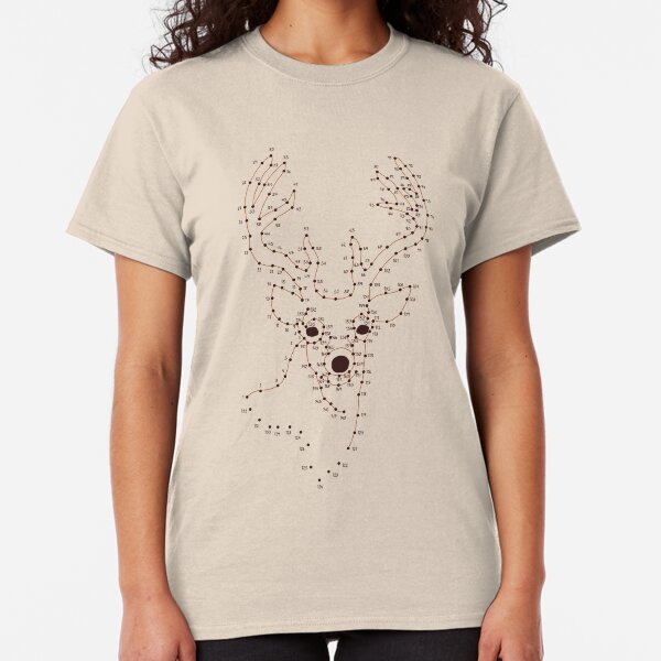 Connect The Dots - Deer Classic T-Shirt