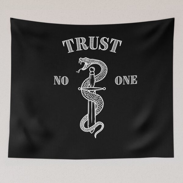 Item preview, Trust no one "Dagger snake" designed and sold by pol255.