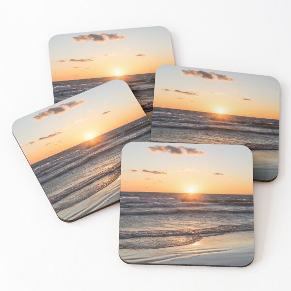 Item preview, Resplendent Sunset with Waves - Lorraine Bay on Lake Erie North Shore designed and sold by Georgia Mizuleva.